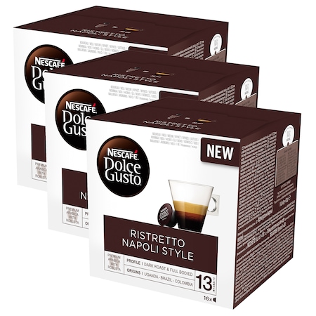 Комплект 3 x Капсули Nescafe Dolce Gusto Napoli