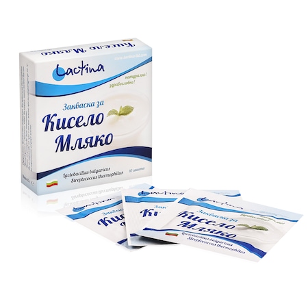 Комплект натурална закваска за кисело мляко 