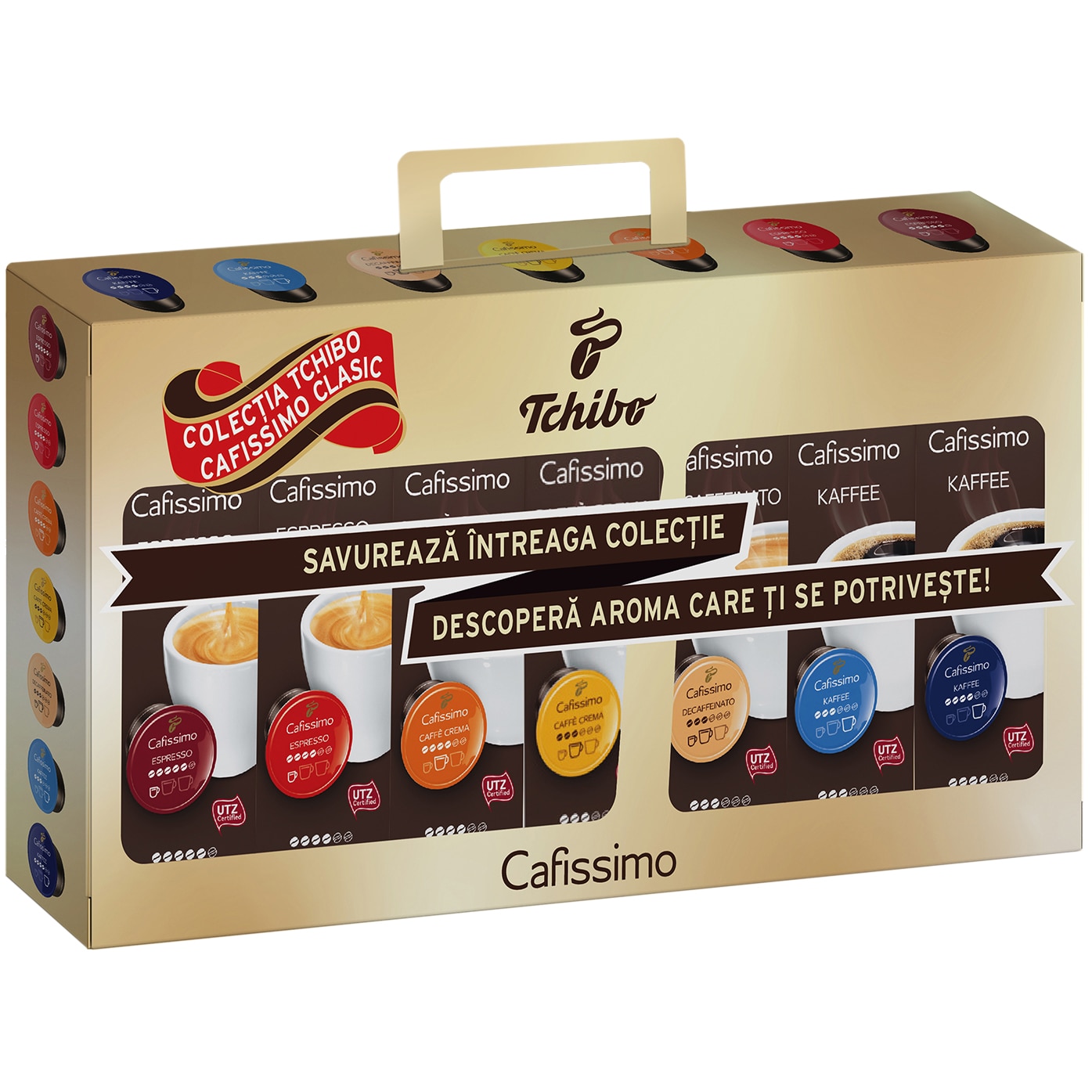 Комплект кафе капсули Tchibo Cafissimo Collection