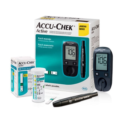 Глюкомер за измерване на кръвна захар Accu-chek Active